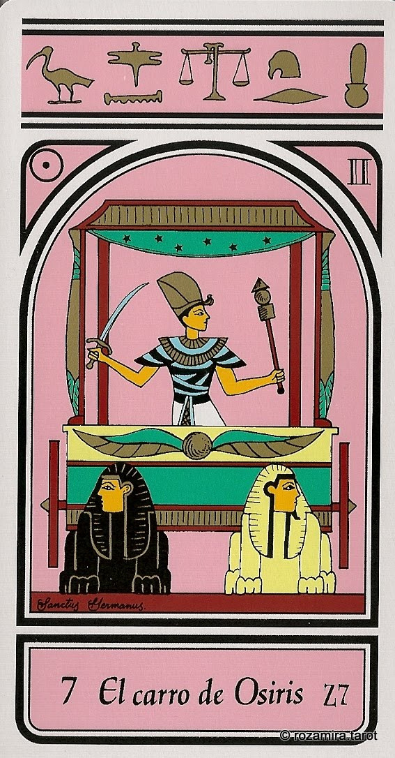 Carta 7 - El carro de Osiris