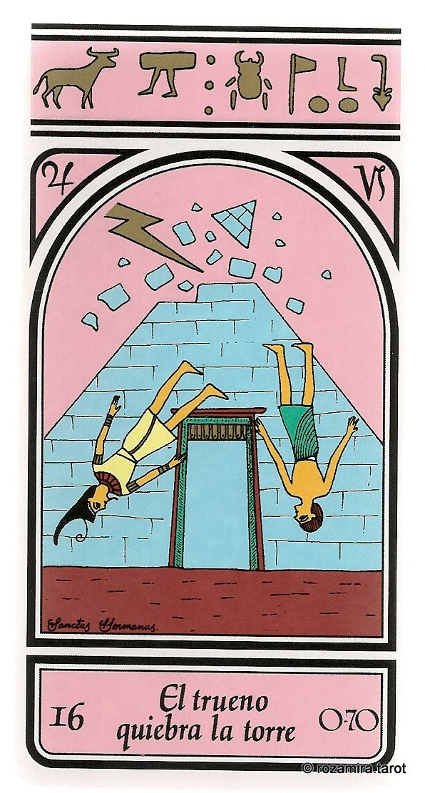 Carta 16 - El trueno quiebra la torre