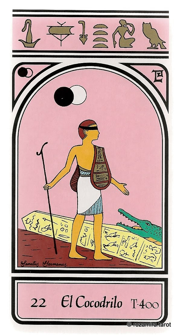Carta 22 - El Cocodrilo